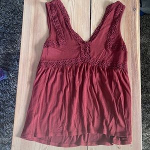 Burnt orange tank